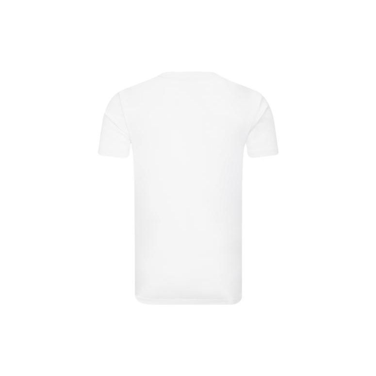 Calvin Klein Solid Color Casual Crew Neck Slim Fit Short Sleeve T-Shirt Men Tops White J324127-YAF