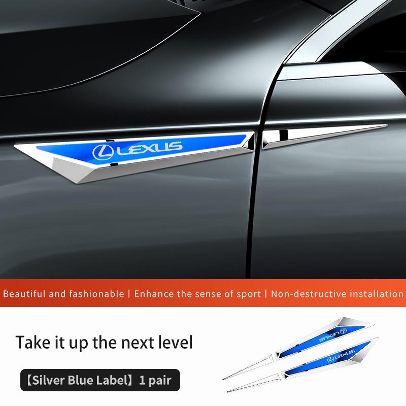 

Новий 2025 Універсальний Металевий Лезо Лист Дошка Бічна Наклейка Декоративні Крила Кузова Автомобіля Модифікація Продукти Оригінальний Зовнішній Вигляд