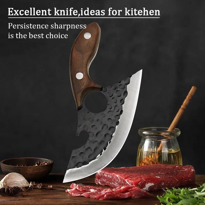 1PC Mini Meat Cutting Multi-functional Small Scimitar Portable Small Fish Knife Household Fruit Knife