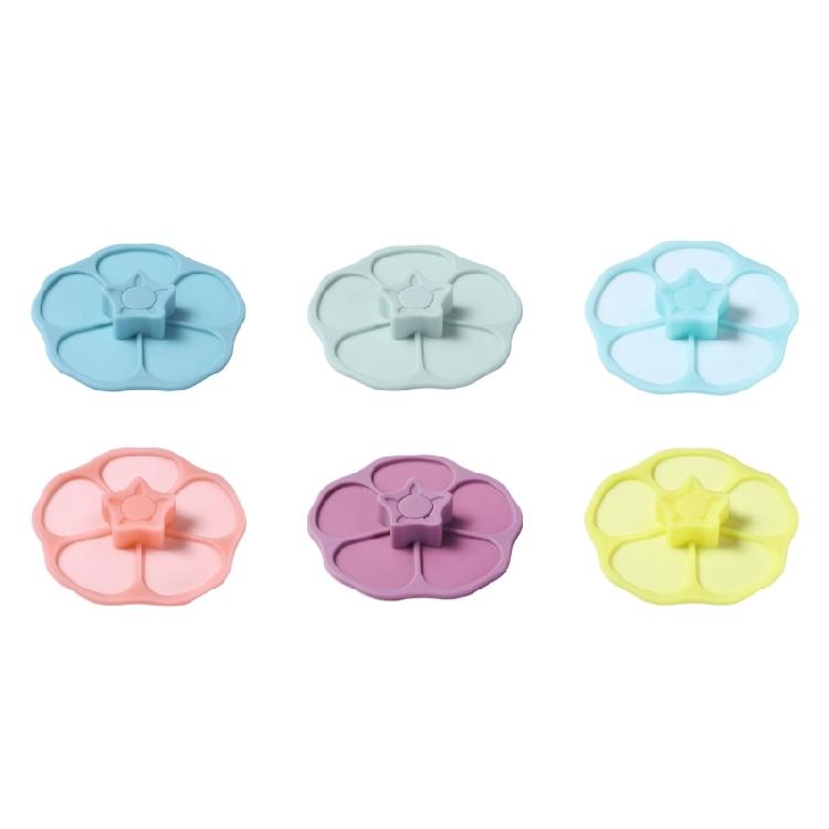 Flexible Silicone Mug Lid for Kitchen Offices Home Use Dust-proof Sun Flower Cups Cover For Indoor Outdoors