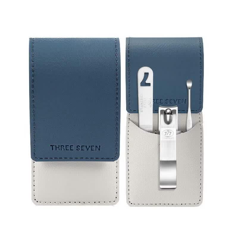 THREE SEVEN Colorful 3-Piece Nail Clipper Set