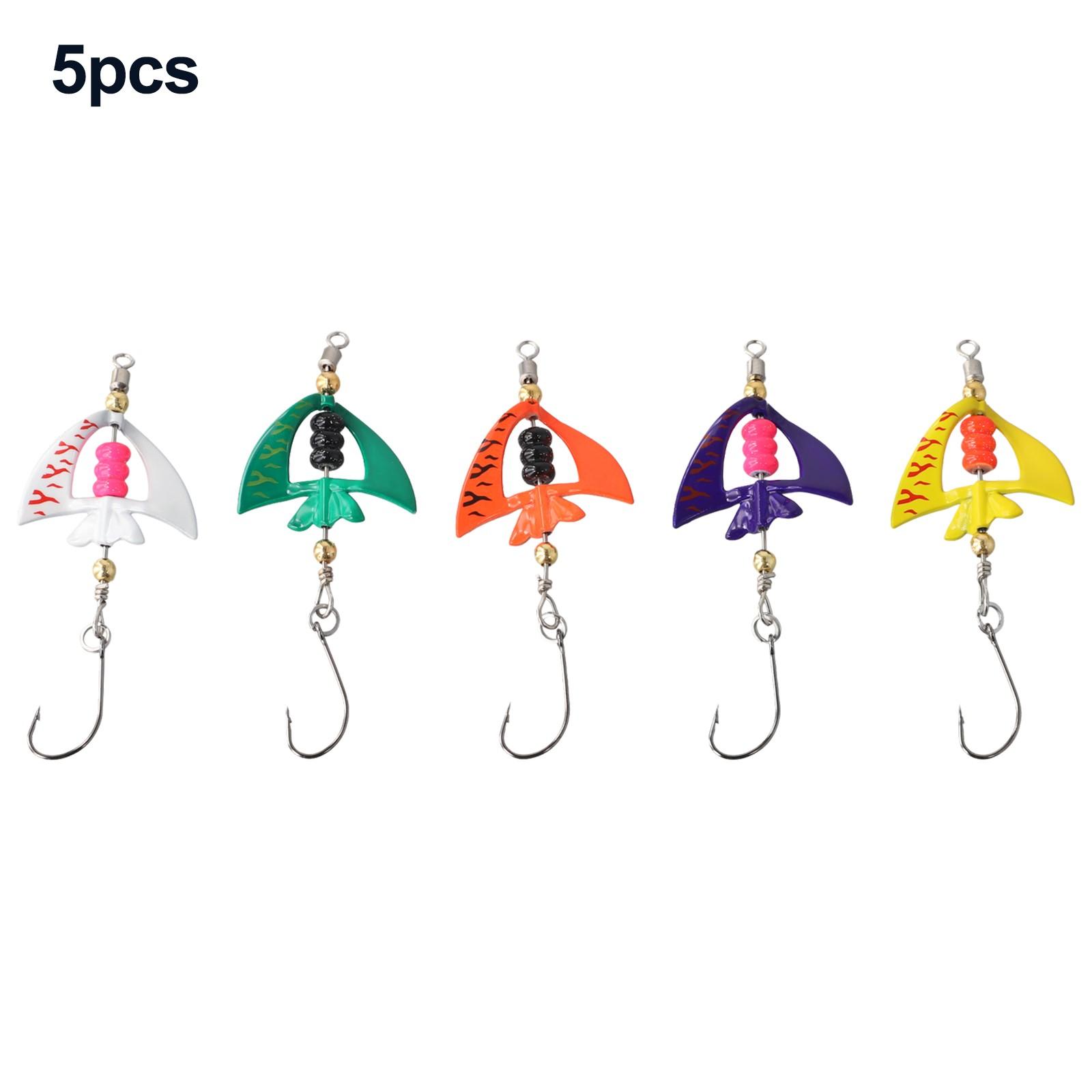 

Aquatic Attraction 5pc Reflective Spinner Bait Set in Handy Storage Case A