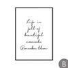 Text Feather Minimalist Canvas Wall Art Print Poster Decorative Nordic Black White Pictures Modern Paintings for the Living Room