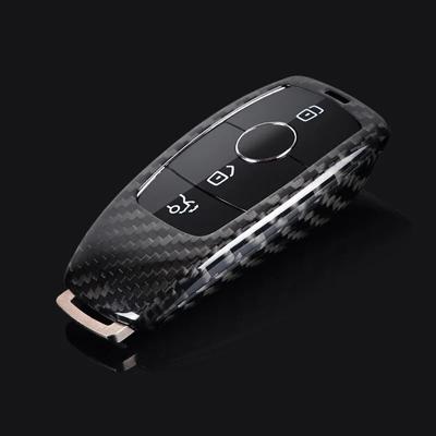 Kryt pouzdra na klíč od auta z pravých uhlíkových vláken Dálkové klíčenky od auta pro Benz AMG E200 E300
