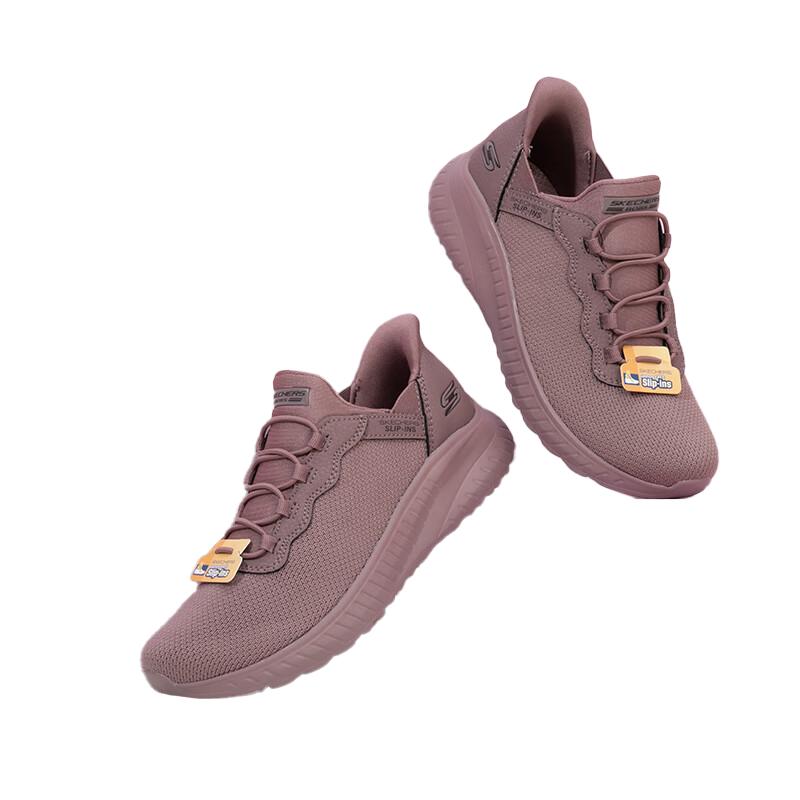 Skechers Seria Casual Colorată Pantofi Confortabili Versatili cu Glezna Joasă Stil de Viață Adidași Femei Roz 117500-MVE