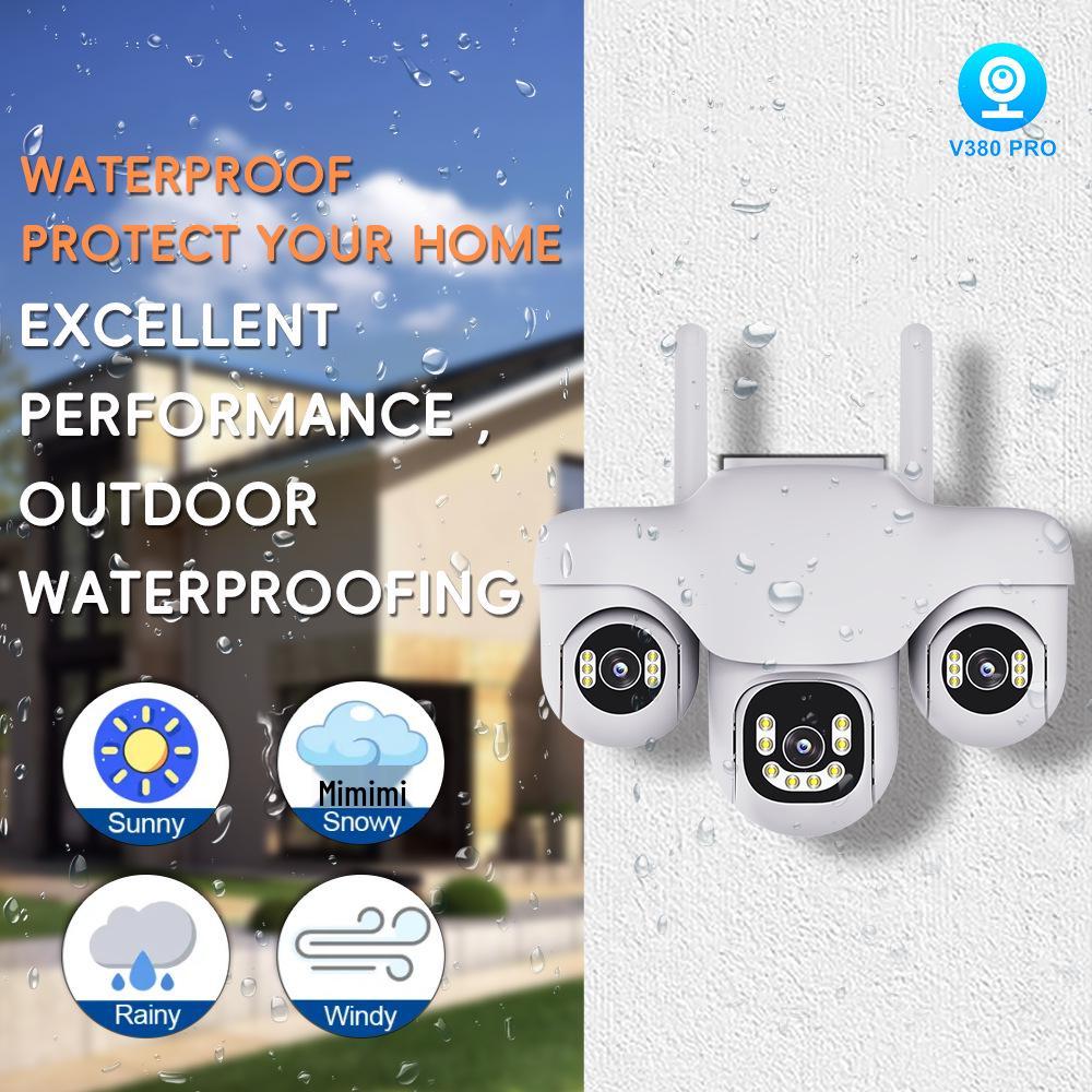 V380 Outdoor Wireless HD Smart Surveillance Camera with Three-Axis Rotation