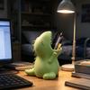 3D Printed T-Rex Pencil Holder Large Capacity Frog Animal Dinosaur Desk Organizer PLA Material Stationery Storage
