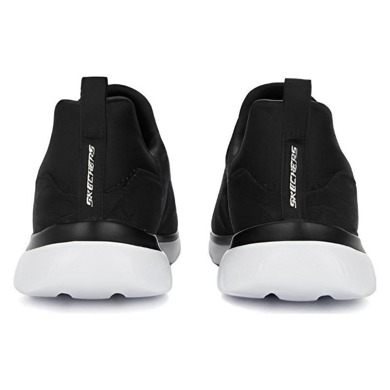 Skechers Summits Women Good Taste Cushion Leather Low Top Running Shoes Black 149936-BKW