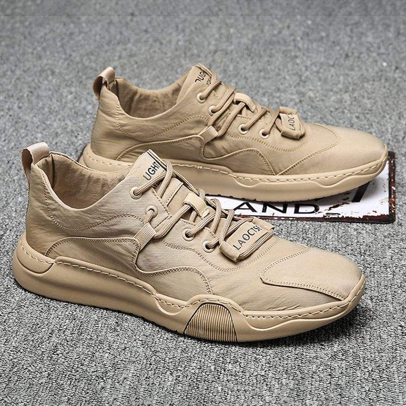 Ice Silk Cloth Shoes Men's 2025 New Summer Breathable Men's Versatile Casual Old North Cloth Shoes Korean Version of Trendy Board Shoes
