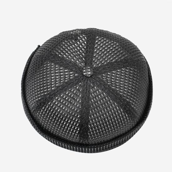 1/2 stk. Netkasket Justerbar Skyggeløs Hat til Mænd Åndbar Ultra Kølende Dock Hat Let Foldbar Sommerstil Hip-Hop Kasket Udendørs Brug