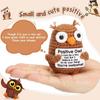 Crochet Support Motivational Crochet Animals Handmade Crochet Owl Doll Cute Support Toy Support Doll
