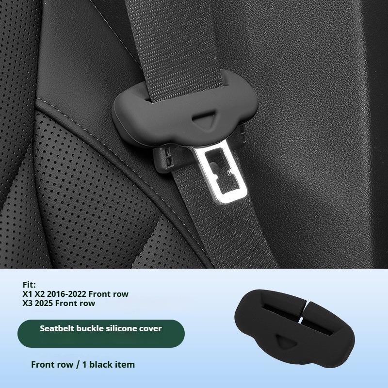 For BMW 1 2 3 5 7 Series X1 X2 X3 X4 X5 X6 X7 Car Seat Belt Protective Cover Anti-collision Scraper Car Interior Decoration