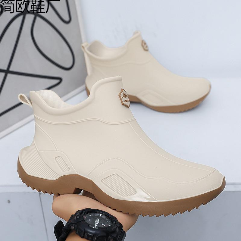 Kurze Regenschuhe Sommer Herren rutschfest und verschleißfest Meerschuhe neue Herren