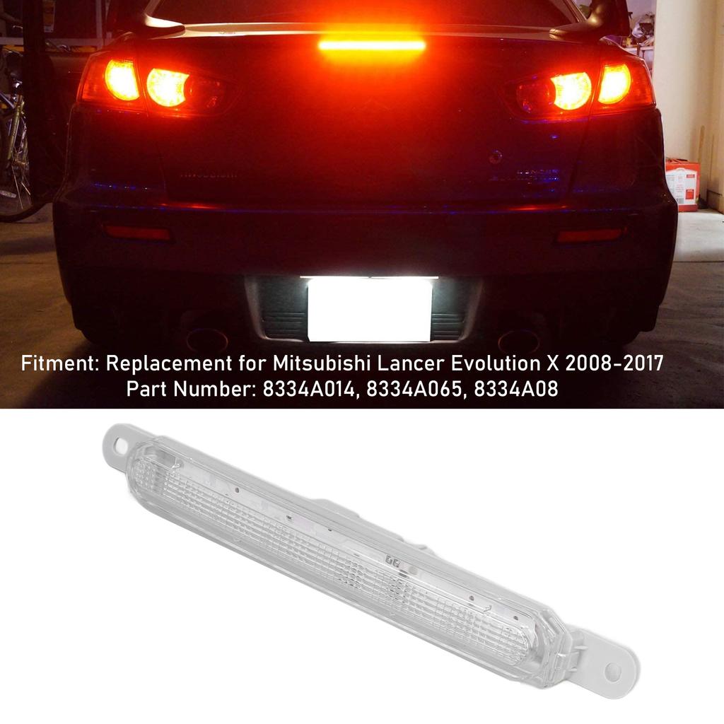 High Mount Brake Light 8334A08 Rear Tailgate Replacement for   Lancer   X 2008‑2017