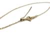 Gold Azuki Chain Bracelet Pin Chain 10K Luxury Gold Birthday Gift Precious Metal Jewelry Extra Fine Chain Bracelet Azuki Bean Chain K10/cl028-18