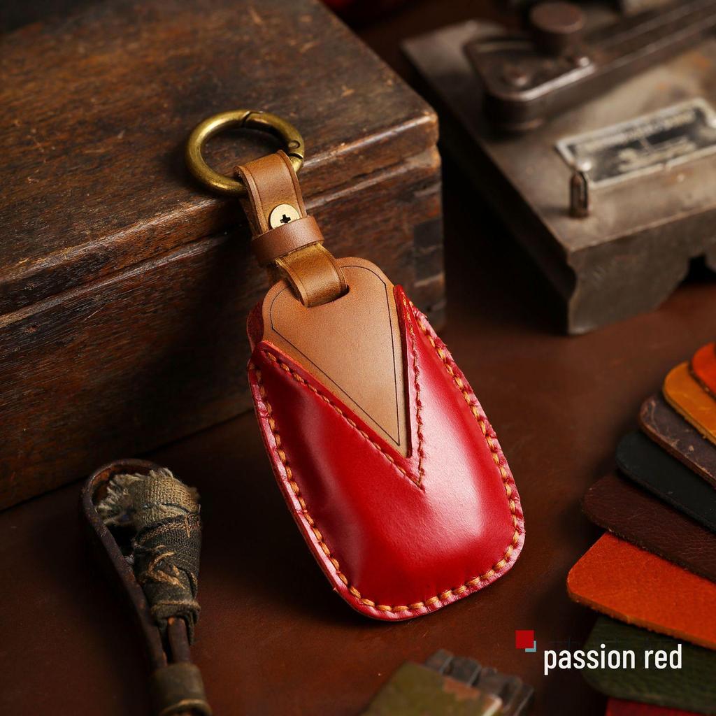 Leather Key Cover for Beijing Hyundai IX25/IX35 and Fiesta