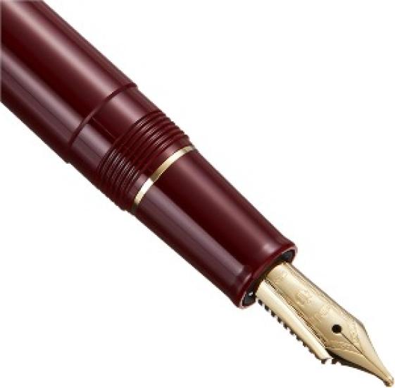 Sailor Profit Casual Fountain Pen Gold Trim Red Zoom (Z) Nib 11-0570-730