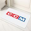 Tappetino CCM Retro Logo Hockey su Ghiaccio Antiscivolo Microfibra Durevole Lavabile per Ingresso Bagno Soggiorno Cucina Tutte le Stagioni