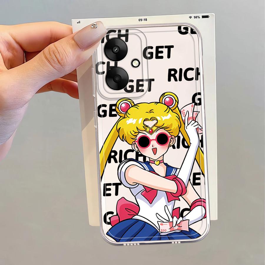 Sailor Moon Case for Xiaomi Mi 11T Pro 11 Lite Soft Phone Cover