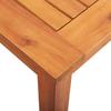 7 Piece Garden Dining Set with Cushions Solid Acacia Wood