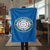 LUFC Soccer Blanket, High Quality Comfortable for All Seasons, Home Decor, Warmth and Comfort
