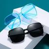 Glasses Women'S Trendy Rice Order Large Square High-End Feeling Face Small Sunglasses Uv-Proof Sunglasses