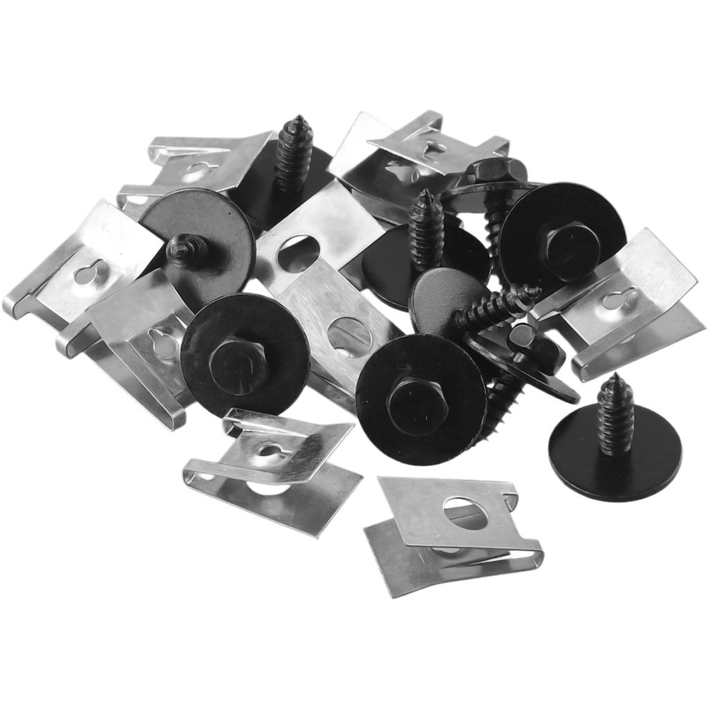 20 stück Für BMW Sechskant-blechschrauben Schraube Clip Unterboden Spritzschutz Für E21/E30/E36/E46/E34/E3/9 E60