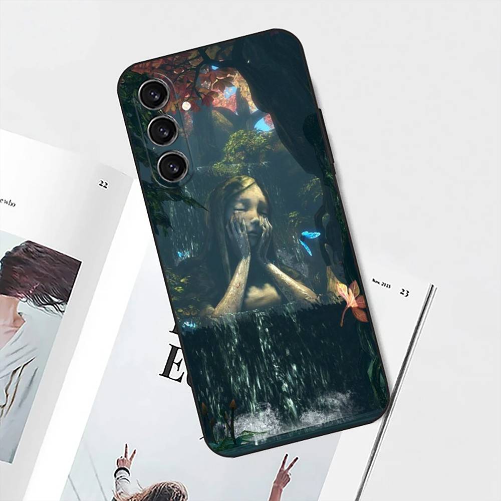 Game A-Alice Madness Returns Phone Case For Samsung S25,S24,S21,S22,S23,S30,Ultra,S20,Plus,Fe,Lite,Note,10 Black Soft Shell