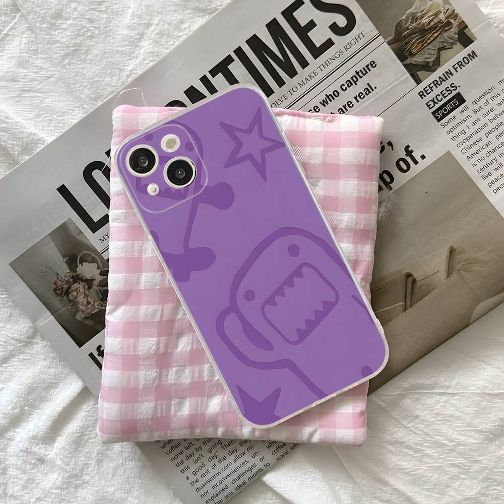 Domo Kun Phone Case For iPhone 17 16e 16 15 14 13 12 11 Mini Pro Max Shell