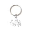 Sea Ocean Whale Pendant Stainless Steel Charms Keychains Accessories Trendy Jewelry Keyrings For Women Girl Decor Kids Gifts