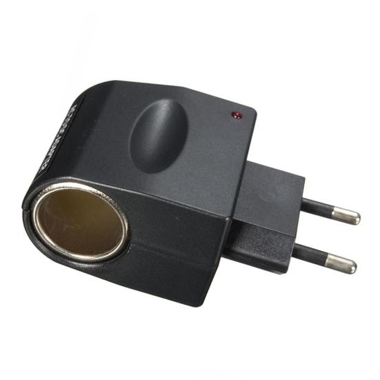 

90-240 В переменного тока на 12 В постоянного тока Автомобильный прикуриватель Зарядное гнездо Конвертер Адаптер EU