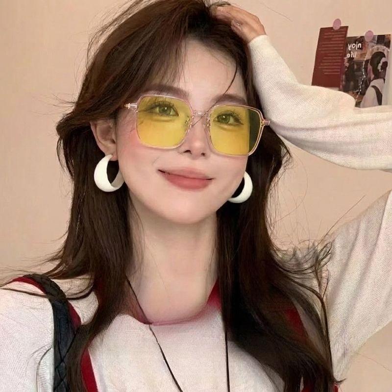 Mote Populære Oversized Nattbriller Myopi Briller Kvinner Menn Dag og Natt Syn Nærsynthetsbriller Lysne Kjøring om Natten