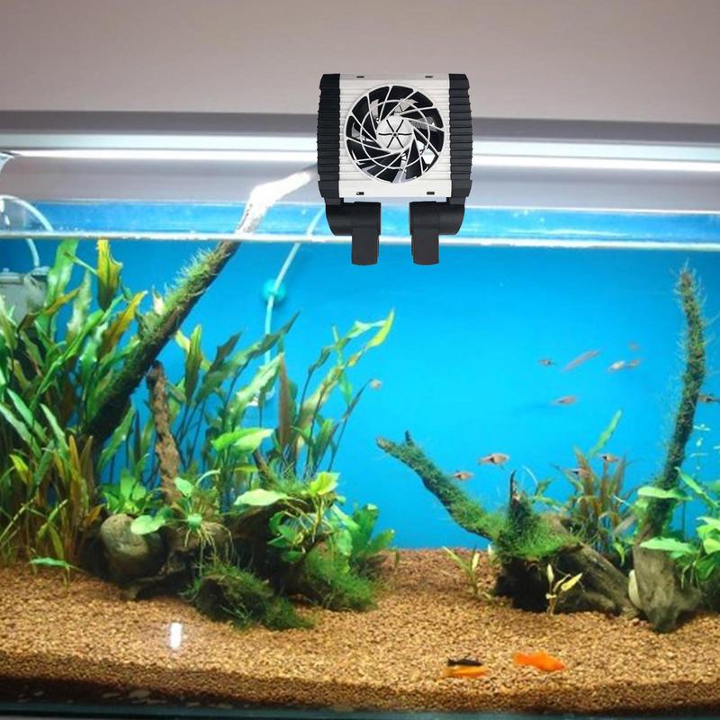 Aquarium Fish Tank Cooling Fan Adjustable Fish Tank Cooling Fan With 6 Wind Speed Strong Wind Aquarium Chiller For Fish Tank