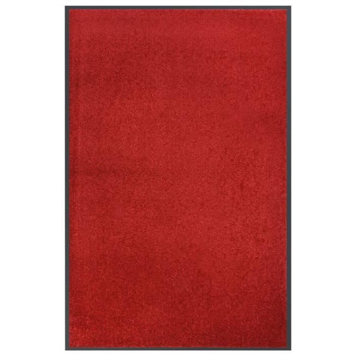 VidaXL Paillasson Rouge 80x120 cm