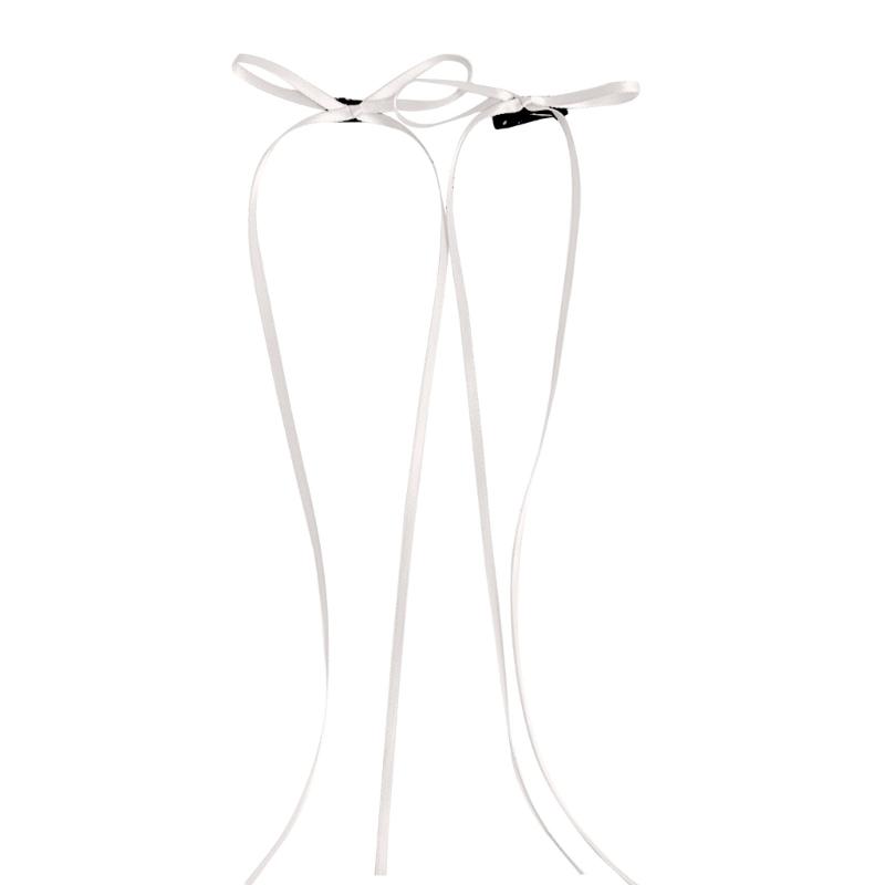 

1 Pair Bowknot Hairpins Sweet Hair Accessories Headwear Fabric Material Lovely Bowknot Hair Clip for Girls and Women