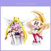 Figura de PVC da Sailor Moon Tsukino Usagi com Asas e Design de Deusa da Lua para Colecionadores e Fãs