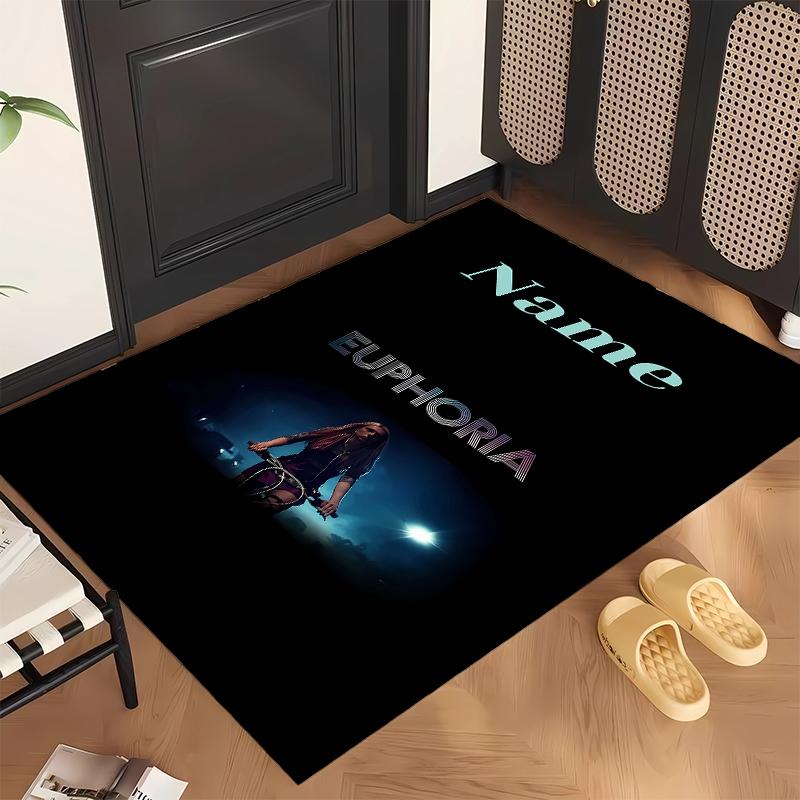 Euforia (5) Personalizowany dywanik biurowy z imieniem Stylowa dekoracja do salonu, sypialni, kuchni