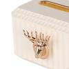 Chic Deer Head Tissue Box Organizer for Home and Office Decor