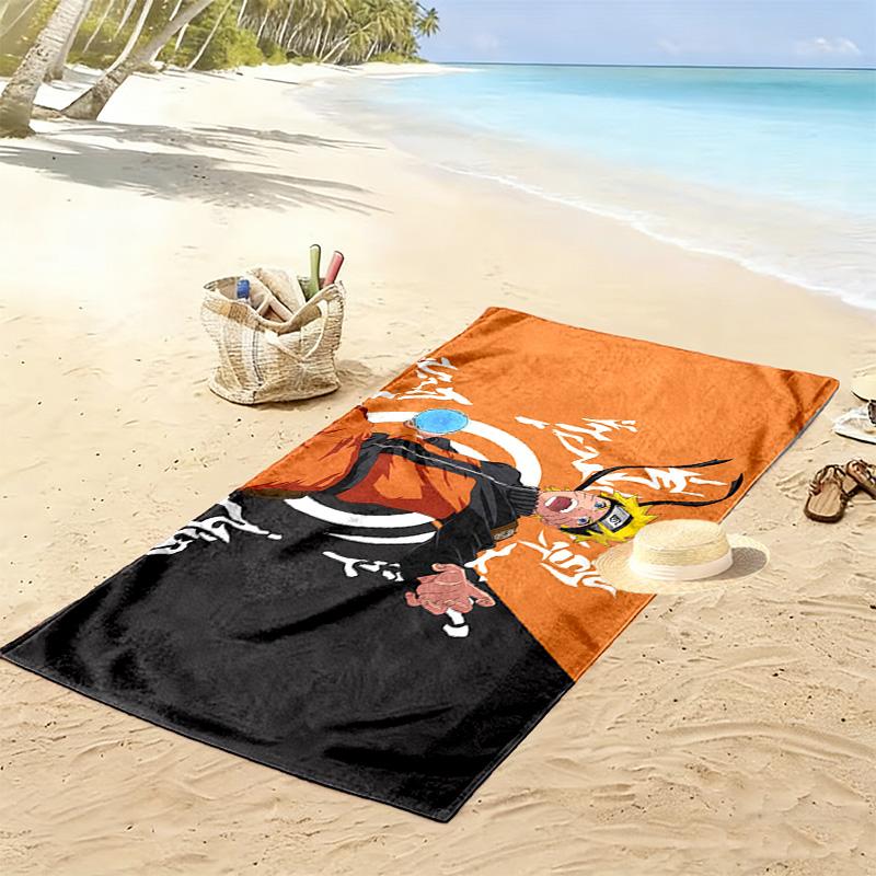 Naruto Sage Art Print Beach Towel, Large Soft Quick Dry Towel for Beach Camping Swimming
