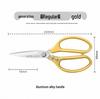 Japanese 304 Stainless Steel Kitchen Shears for Poultry and Fish