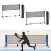 Portable Badminton Net Set Easy Setup Sport for Yard Backyard Game Beach Stainless Steel