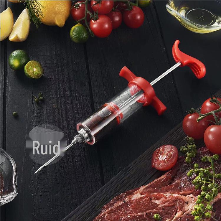 Acrylic Kitchen Turkey Injector Needle for Marinade and Seasoning