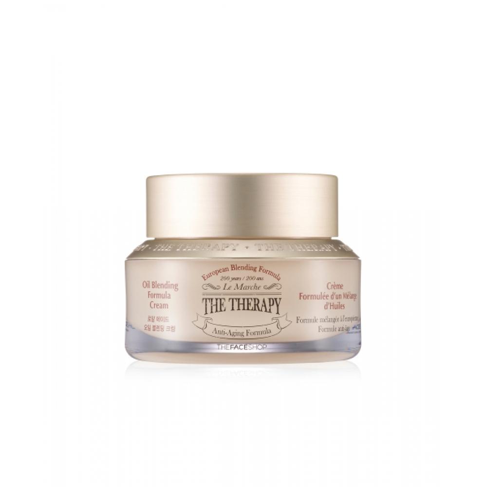 The Face Shop The Therapy Oil Blending Cream 50ml FREE