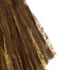 AMERI UNDRESSED Leaf Pattern Long length Pleated skirt Brown Back zip Women Used