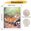 Disney Oil Painting Kit Painting Bambi Forest Friends Home Bedroom Wall Decor Gift