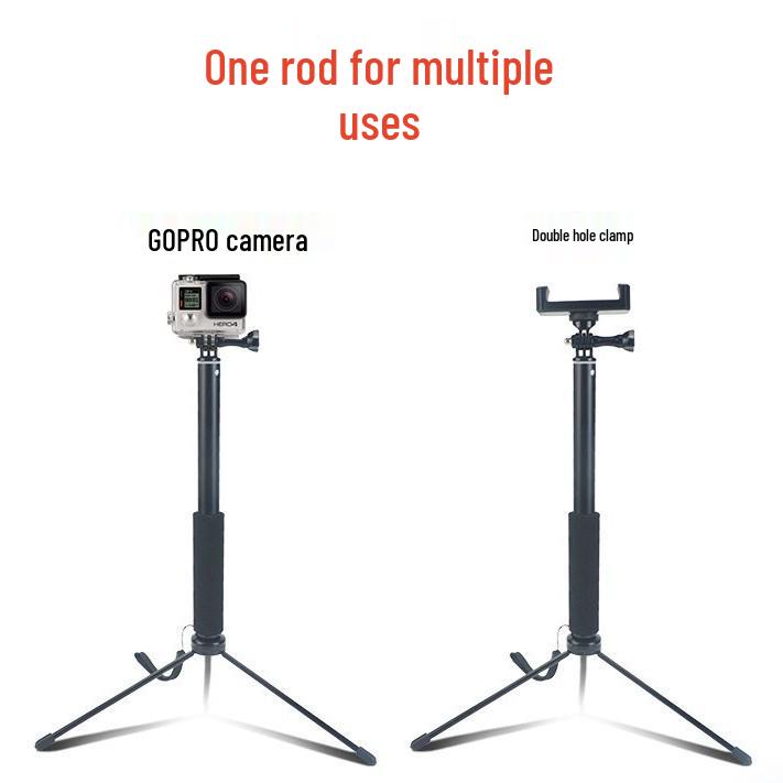 73CM Extendable Selfie Stick & Stand for Outdoor Photography and Live Streaming