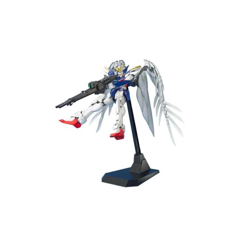 MG Mobile Suit Gundam Wing Wing Gundam Zero Custom (Endless Waltz Version) 1/100 Scale Pre-Colored Plastic Model Kit