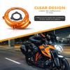 For 2017-2024 KTM 1290 Super Adventure R S T 1290 SAR SAS SAT Transparent Engine Clutch Cover for KTM 1290 Duke R/GT/EVO 2014-24