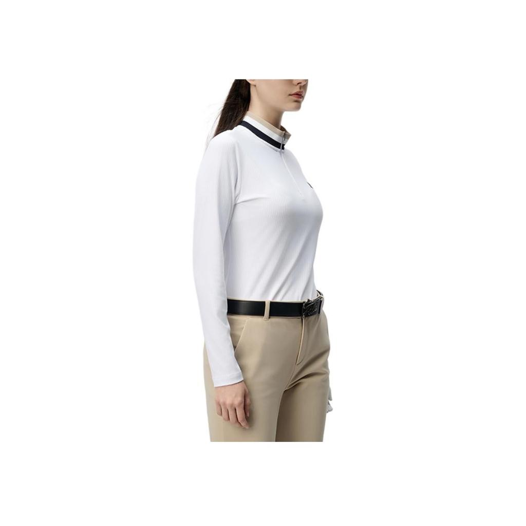 New FILA Golf Series T Shirt Women's Jade White A11W445221F-WT