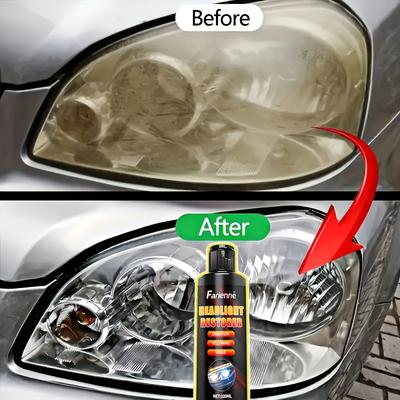 Automotive Headlight Polishing Repair and Grinding Materials - Effectively Increase Headlight Brightness and Restore Clarity.